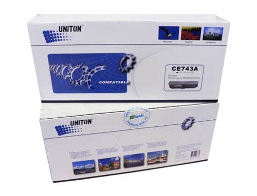 Картридж для HP Color LJ CP 5225   CE743A (307A) (восстановленный) кр (7,3K) UNITON Premium - изображение